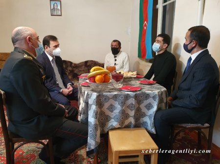 İsmayıllıda qazilərin ailələri ilə növbəti ziyarət baş tutub