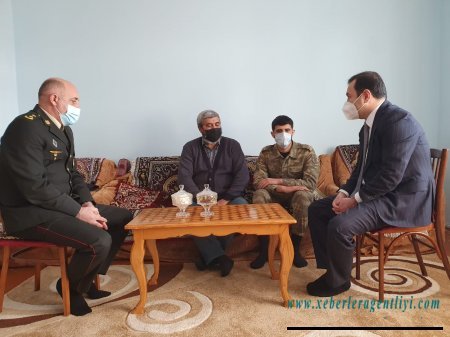 İsmayıllıda qazilərin ailələri ilə növbəti ziyarət baş tutub