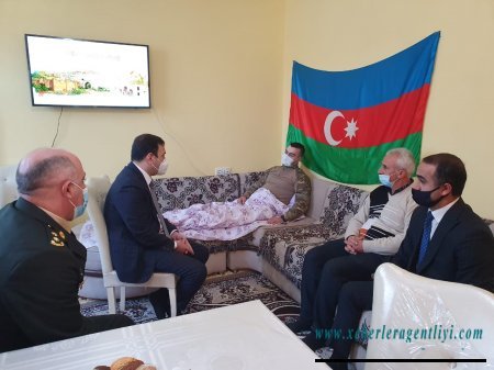 İsmayıllıda qazilərin ailələri ilə növbəti ziyarət baş tutub
