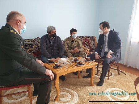 İsmayıllıda qazilərin ailələri ilə növbəti ziyarət baş tutub