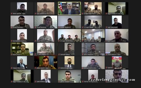 Sahil Babayev Vətən müharibəsində iştirak edən əməkdaşlarla görüşdü