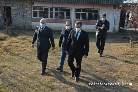 Deputat şəhid ailələrini ziyarət etdi-Fotolar