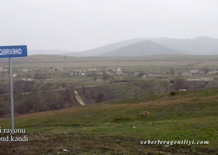 MN işğaldan azad olunmuş daha bir kəndin GÖRÜNTÜLƏRİNİ YAYDI