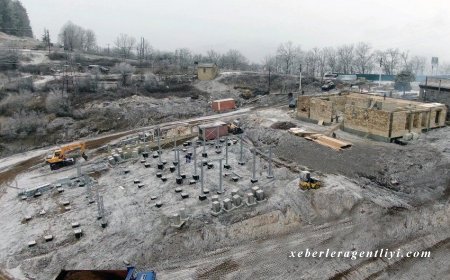 Şuşada yeni yarımstansiya tikilir