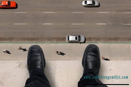 Arvadı ilə mübahisə etdi özünü binadan atdı