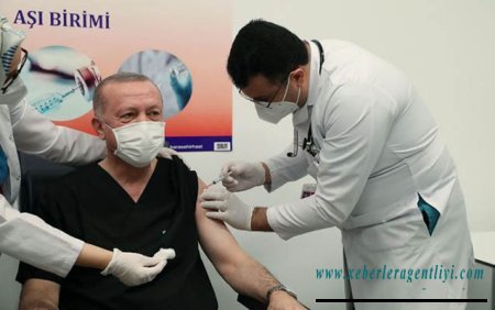 Ərdoğana da ikinci doza peyvənd vuruldu