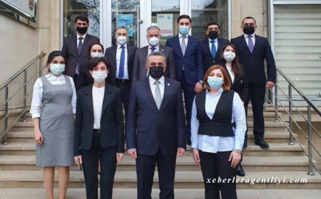 Anar Bağırov hakim təyin edilən vəkillərlə görüşüb