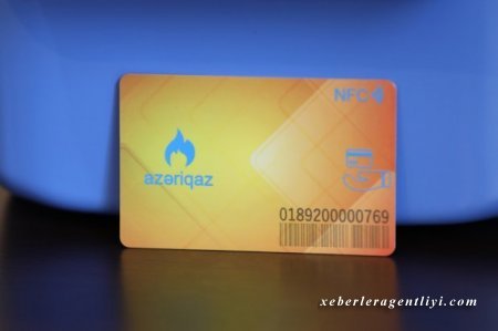 Qaz sayğaclarınını kartlarının verilməsi yerində icra olunacaq