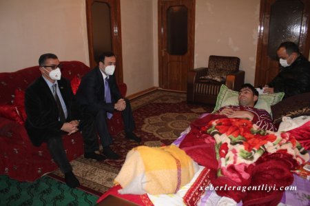 İsmayıllıda Vətən müharibəsinin qəhrəmanları ilə görüşlər davam edir