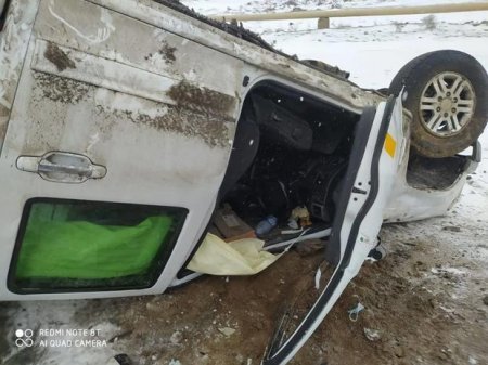 CBC TV-nin əməkdaşları qəzaya düşdülər - FOTO