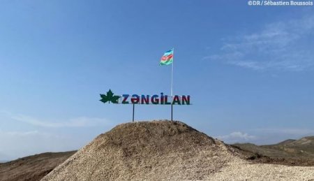 Fransa portalında Zəngilanla bağlı reportaj dərc olunub