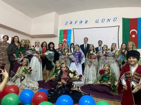 Tbilisidə Zəfər Günü təntənə ilə qeyd edilib