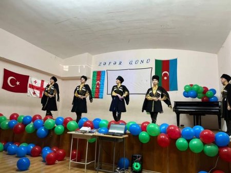 Tbilisidə Zəfər Günü təntənə ilə qeyd edilib