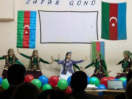 Tbilisidə Zəfər Günü təntənə ilə qeyd edilib