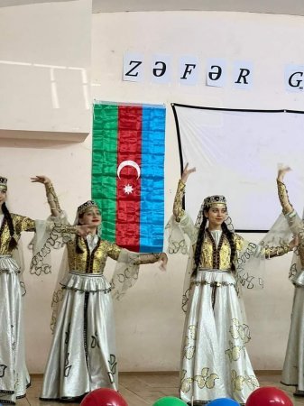 Tbilisidə Zəfər Günü təntənə ilə qeyd edilib