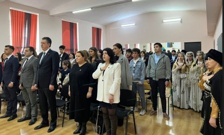 Tbilisidə Zəfər Günü təntənə ilə qeyd edilib