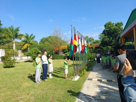 Myanmar paytaxtında Azərbaycan bayrağı ucaldılıb