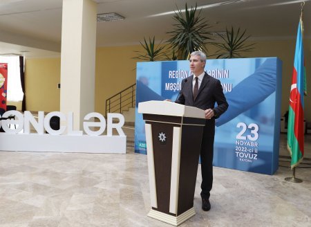 Region gənclərinin məşğulluğuna dəstək məqsədilə  Tovuzda əmək yarmarkası təşkil edilib