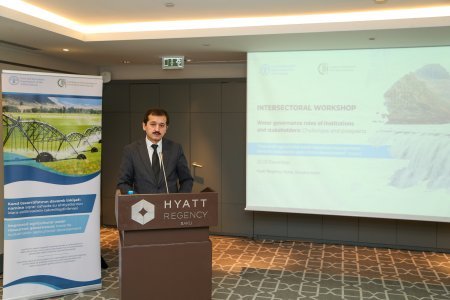 Su resurslarının səmərəli istifadəsinə dair seminar baş tutub