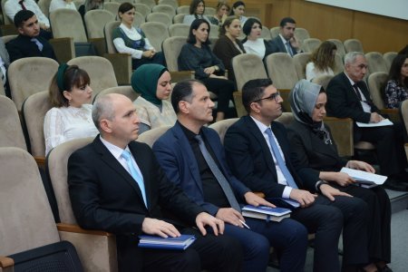 Azərbaycan İlahiyyat İnstitutunda (Aİİ) rəhbərlik, müəllim və əməkdaşların iştirakı ilə ilin yekunlarına həsr olunmuş tədbir keçirilib
