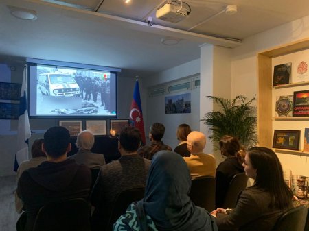 Helsinki Azərbaycan Evində 20 Yanvar şəhidləri anılıb - FOTO