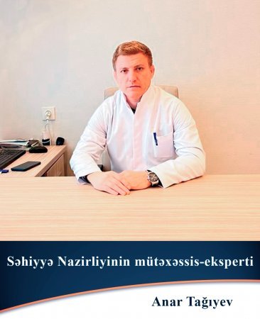 Səhiyyə Nazirliyinin mütəxəssis-eksperti Anar Tağıyev nazirliyin sosial media hesablarına uşaqlar arasında qastroenteroloji problemlərlə bağlı gələn sualları cavablandırıb
