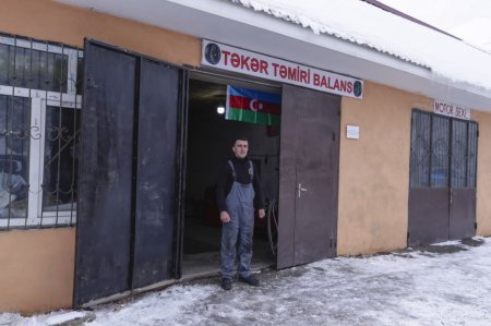 Qusarda müharibə veteranının atası və müharibə veteranı üçün  yaradılmış təsərrüfatlara baxış keçirilib