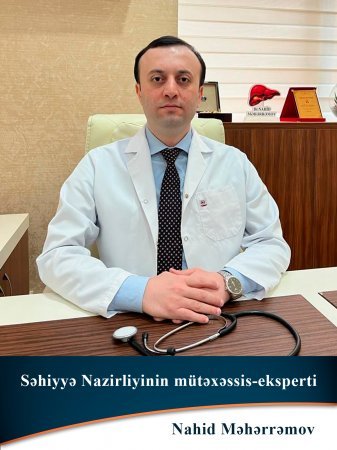 Səhiyyə Nazirliyinin mütəxəssis-eksperti həkim-terapevt Nahid Məhərrəmov: Digər xronik ağrılardan  fərqli olaraq qarın ağrılarında altda yatan səbəbi bilmədən ağrıkəsicilər qəbul etmək olmaz