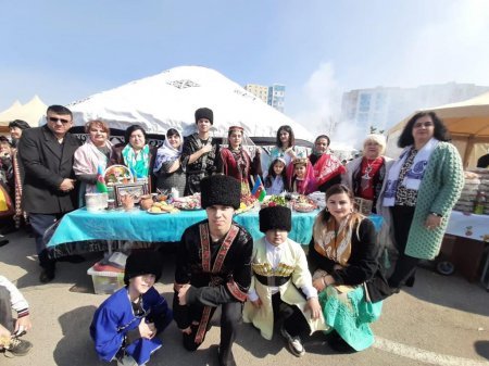 Qazaxıstanda keçirilən festivallarda diasporumuz təmsil olunub