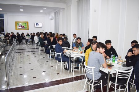 Aqrar Universitetdə tələbələr üçün iftar süfrəsi təşkil olunub