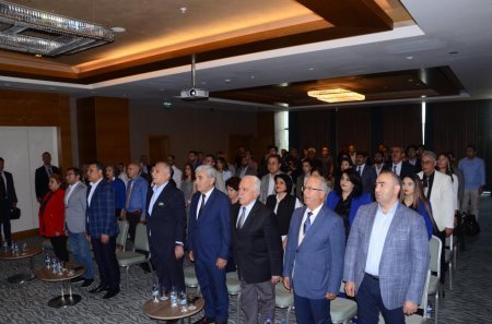 İstanbulda Heydər Əliyevin 100 illik yubileyi qeyd olunub