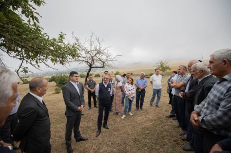 "Aqroservis" ASC rəhbərliyi Lerikdə fermerlərlə görüşüb