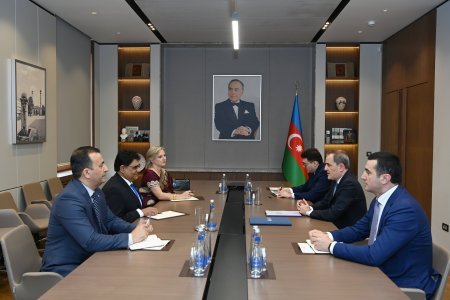 BMT-nin Ərzaq və Kənd Təsərrüfatı Təşkilatının (FAO) yeni təyin olunmuş nümayəndəsi etimadnaməsini Azərbaycanın Xarici İşlər Nazirinə təqdim edib