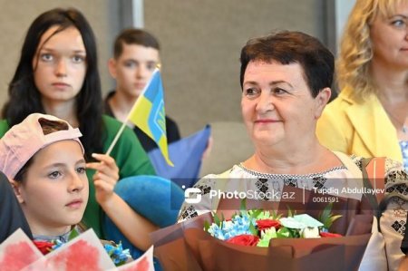Ukrayna nümayəndəsi: “Uşaqlarımıza müharibədən uzaqlaşmaq imkanı verən təşkilatçılara minnətdarıq”