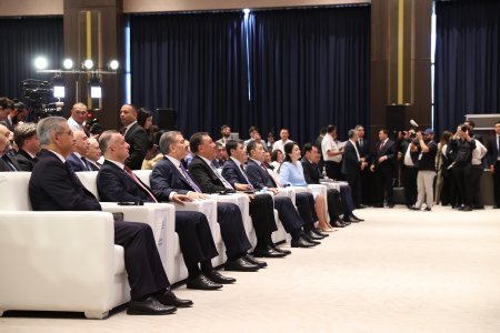 Azərbaycanın səhiyyə naziri Səmərqənddə keçirilən Türk Dövlətləri Təşkilatına üzv ölkələrin səhiyyə nazirlərinin III iclasında çıxış edib