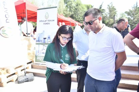 Şamaxıda növbəti toxum sərgi-satış yarmarkası keçirilib