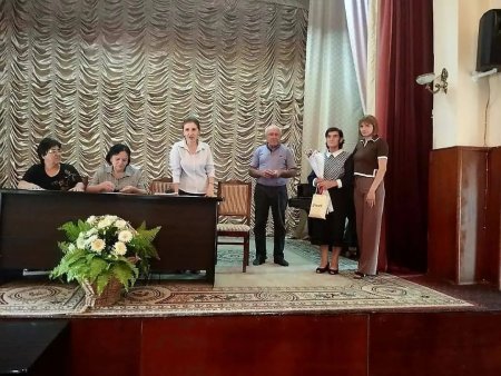 Qax rayonunda mədəniyyət işçisi təqaüdə yola salındı