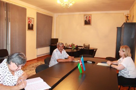 Şəkidə vətəndaşların mədəniyyət sahəsi ilə bağlı müraciətləri dinlənilib