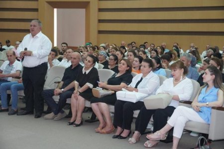 Zaqatala rayonunda mədəniyyət işçiləri ilə görüş təşkil edildi