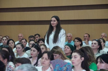 Zaqatala rayonunda mədəniyyət işçiləri ilə görüş təşkil edildi