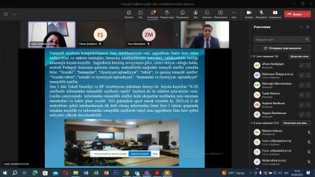 Məktəb direktorları üçün keçirilən maarifləndirici təlimlər davam edir
