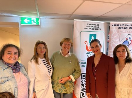 Oslo meri Nizami Gəncəvi adına Azərbaycan dili həftəsonu məktəbində olub