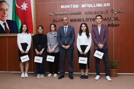 Mükafatlandırma mərasimi keçirilib