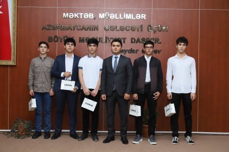 Mükafatlandırma mərasimi keçirilib
