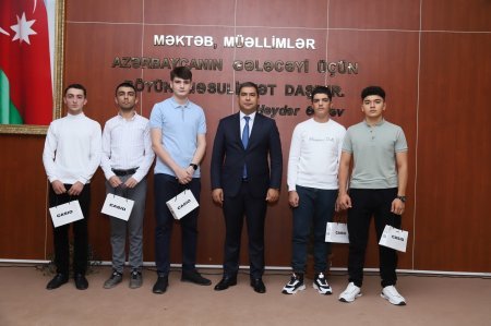 Mükafatlandırma mərasimi keçirilib