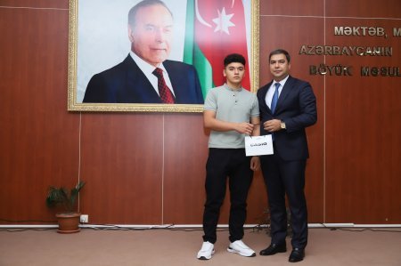 Mükafatlandırma mərasimi keçirilib
