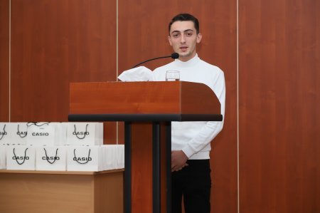 Mükafatlandırma mərasimi keçirilib
