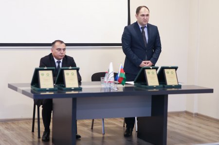 Taxıl biçininin təşkili ilə bağlı müsabiqənin qalibləri mükafatlandırılıb