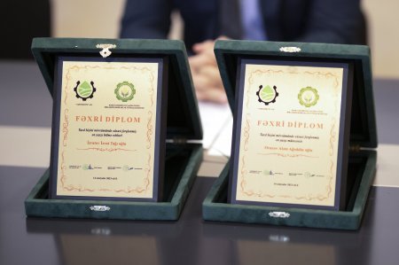 Taxıl biçininin təşkili ilə bağlı müsabiqənin qalibləri mükafatlandırılıb