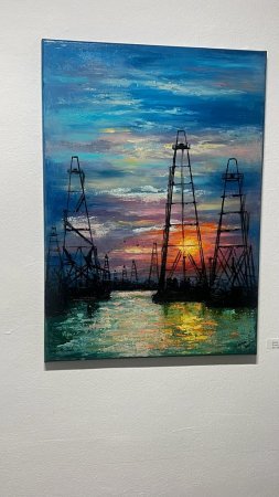 Zalsburq şəhərində azərbaycanlı rəssamın sərgisi açılıb